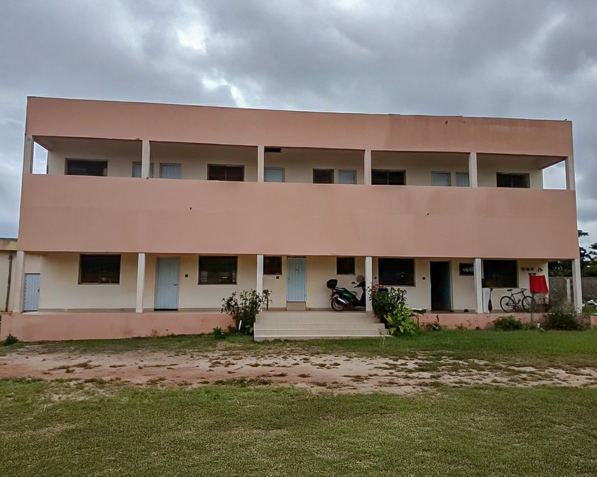 La casa dei volontari della Missione Cuori Grandi Togo ad Amakpapé. Qui risiedono gli ospiti che vogliono aiutare